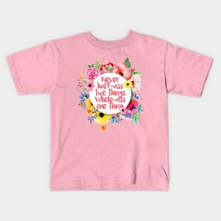 Whole-Ass One Thing. Kids T-Shirt